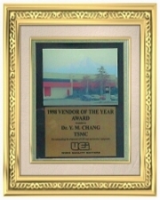 UEI 1998  Vendor Of The Year